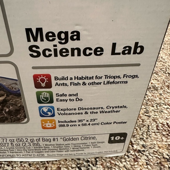 Smithsonian 6 Kit Set Mega Science Lab!! Brand new! Ages 10+ great learning toy! - Picture 2 of 7